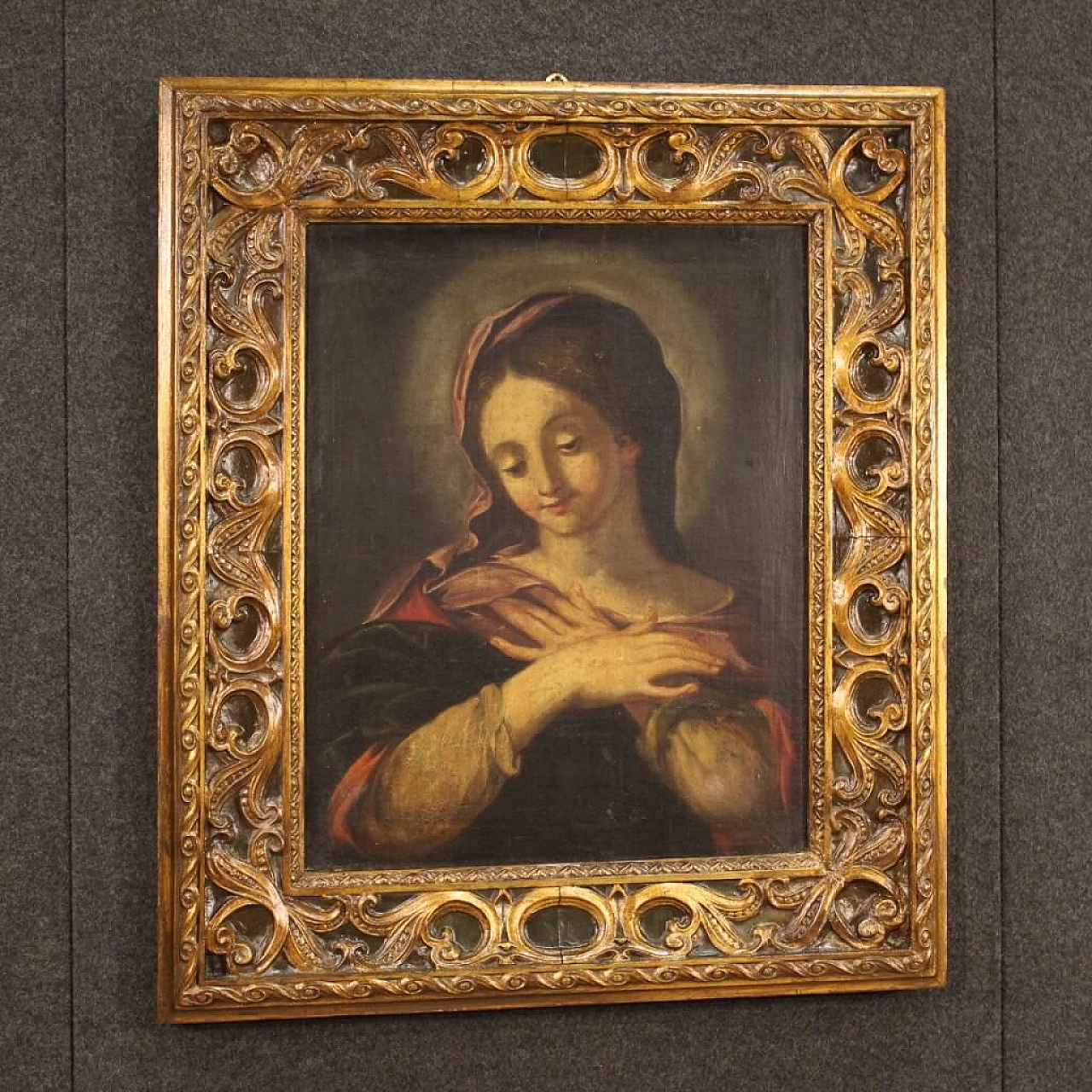 Dipinto religioso di Madonna, del '600 1400255