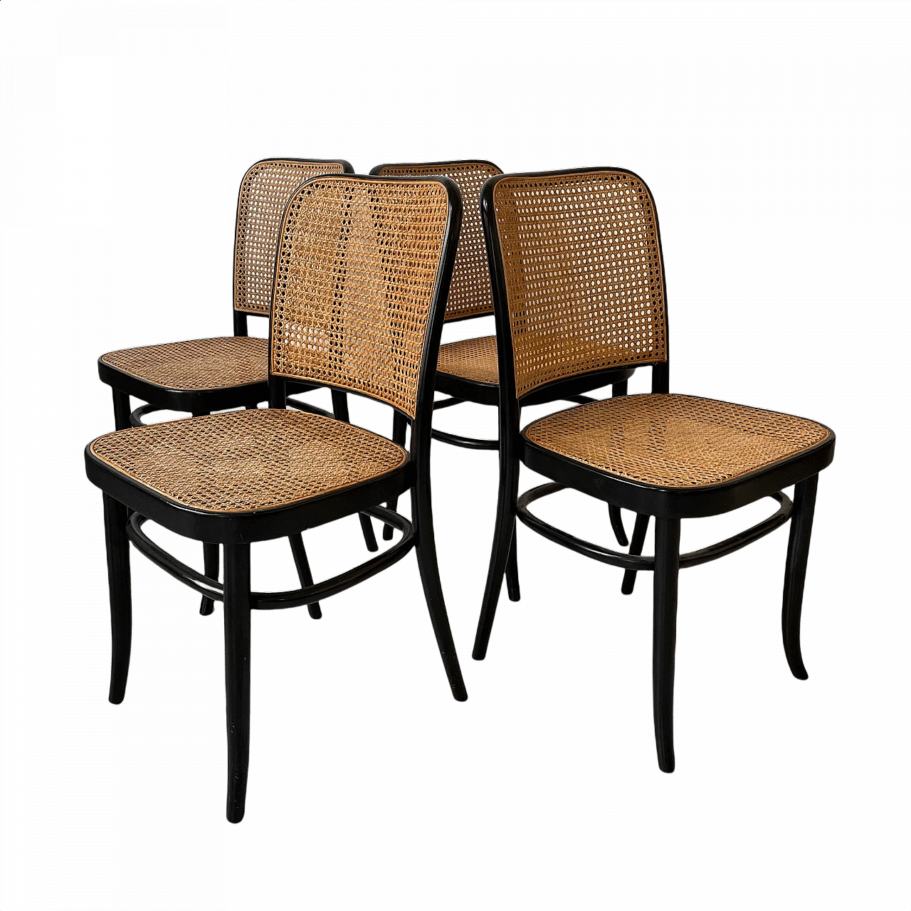 4 Chairs A-811 by Joseph Hofmann for Thonet- FMG, '50s 1400263
