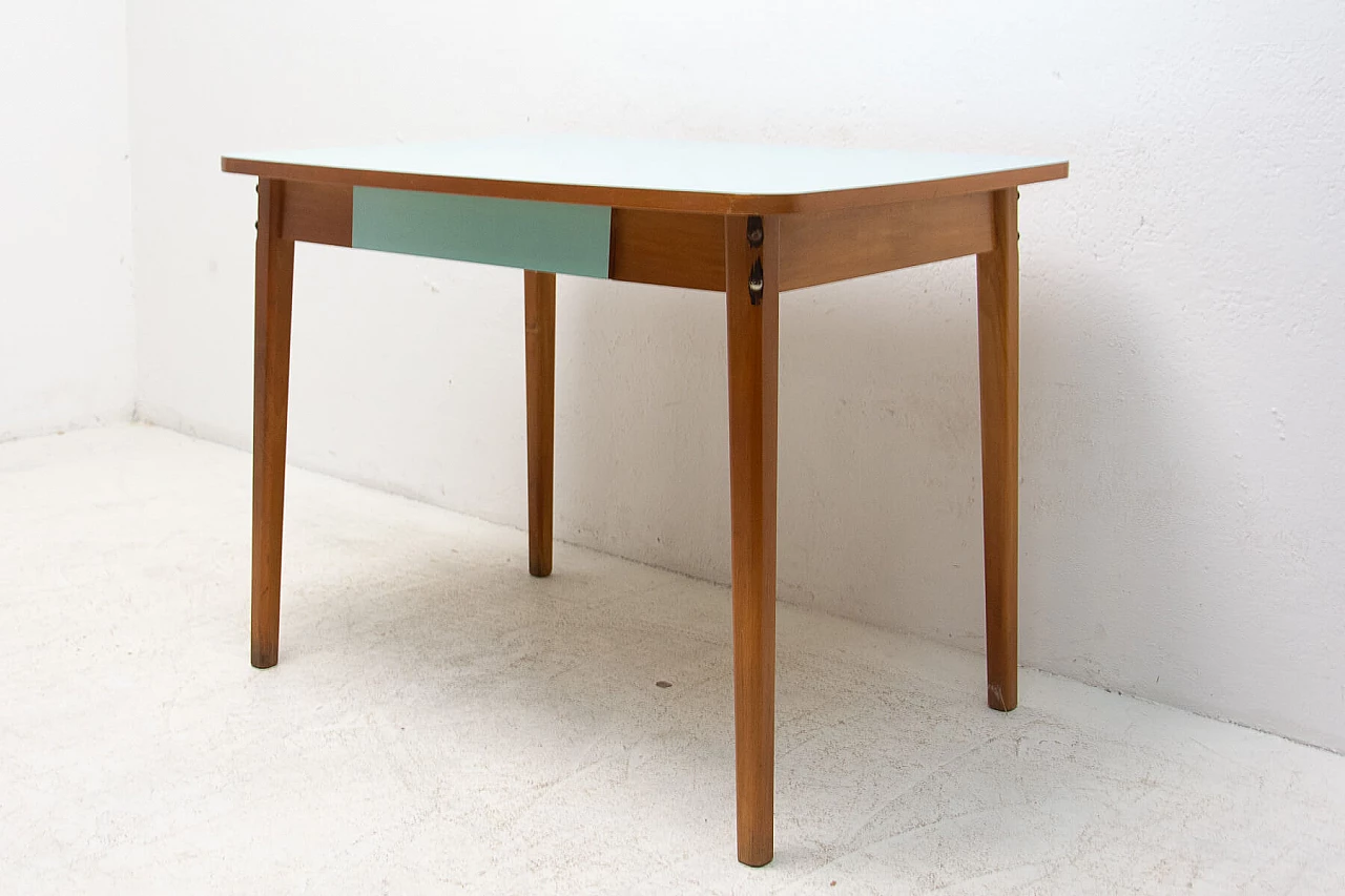 Formica and wood table, 1960s 1400325