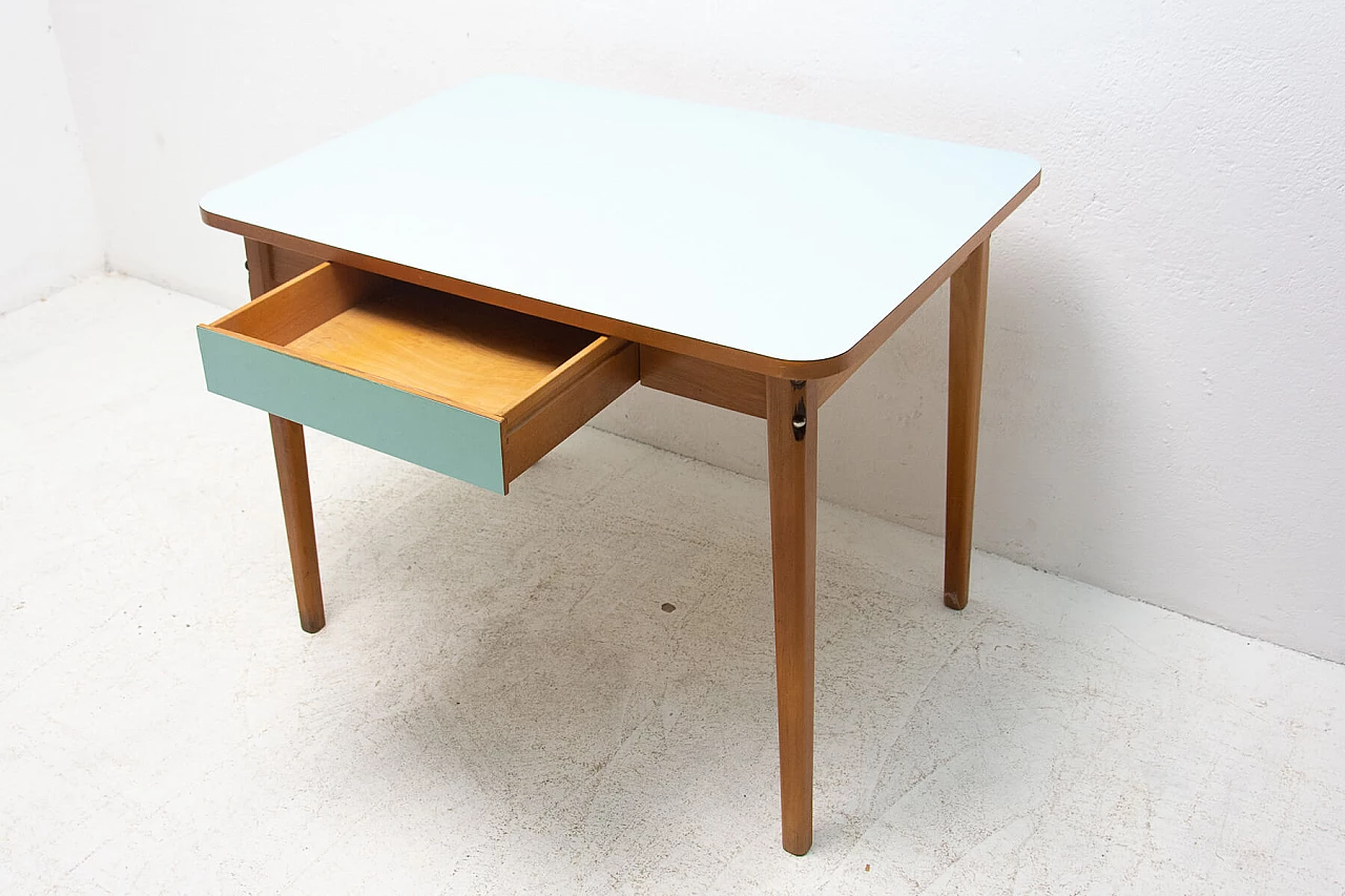 Formica and wood table, 1960s 1400326