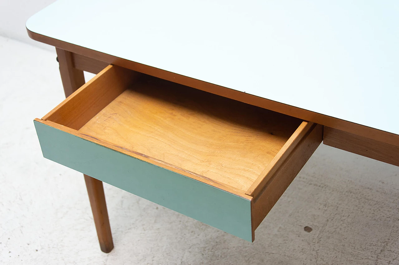 Formica and wood table, 1960s 1400327