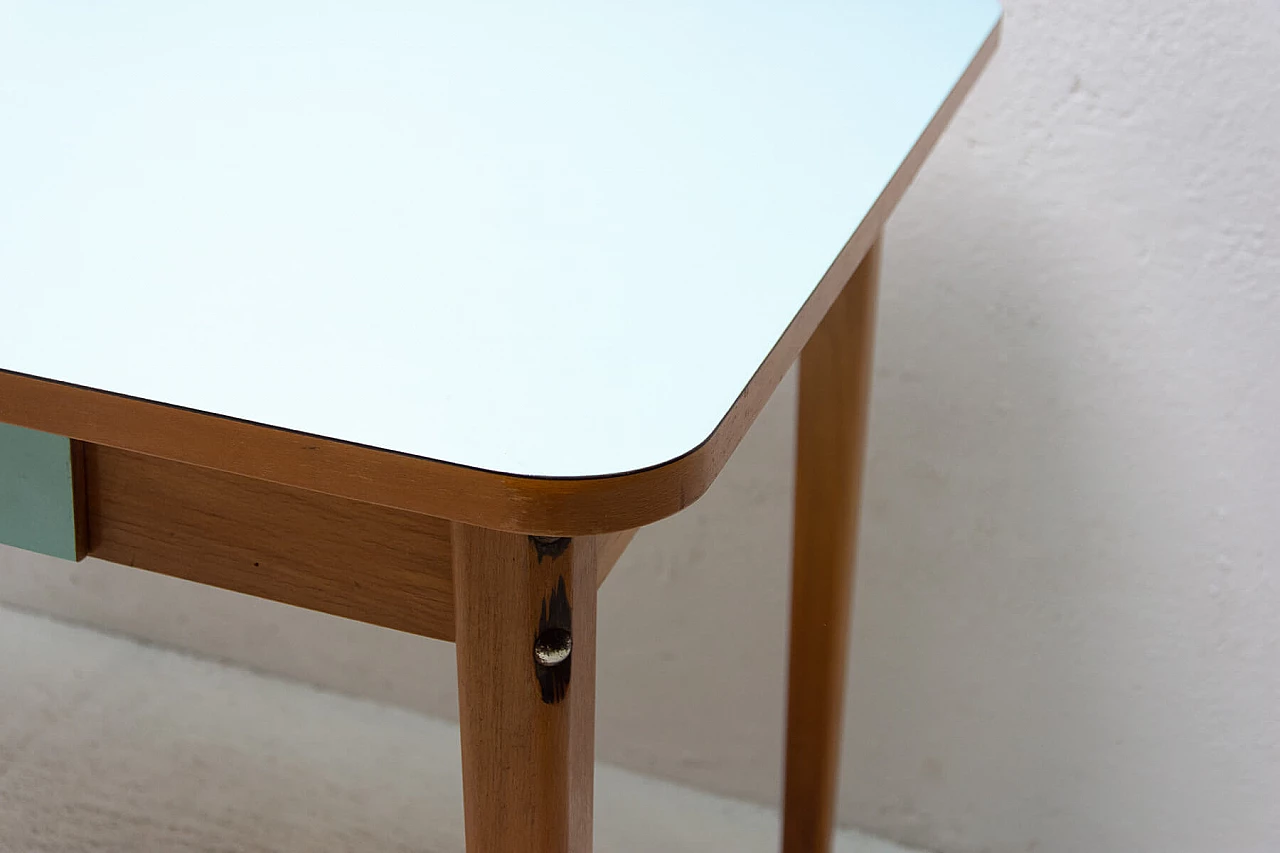Formica and wood table, 1960s 1400328