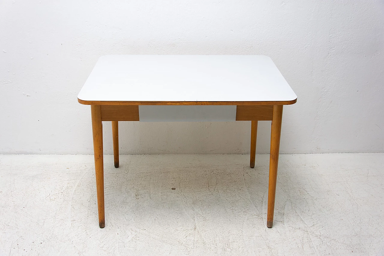 Formica and wood table, 1960s 1400331