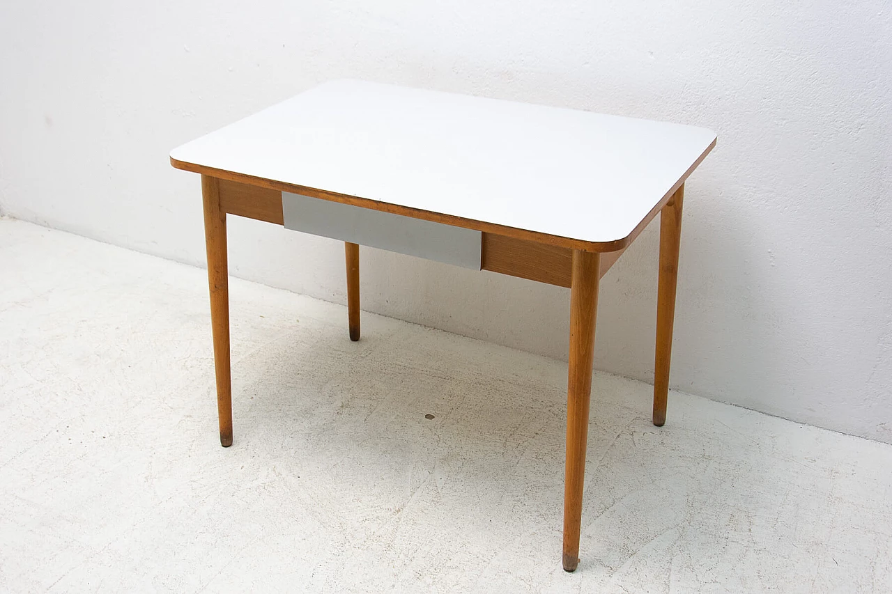 Formica and wood table, 1960s 1400332
