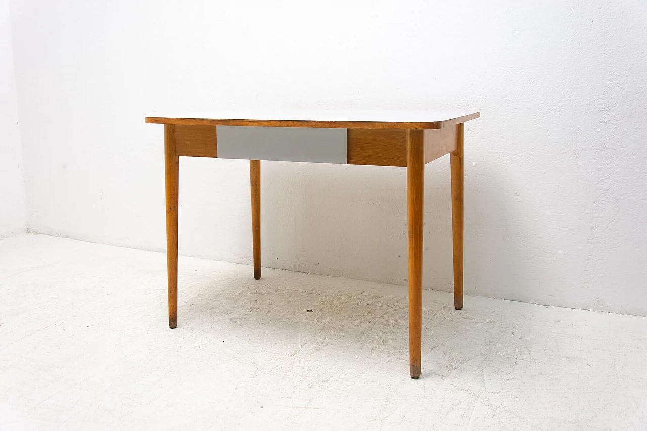 Formica and wood table, 1960s 1400333