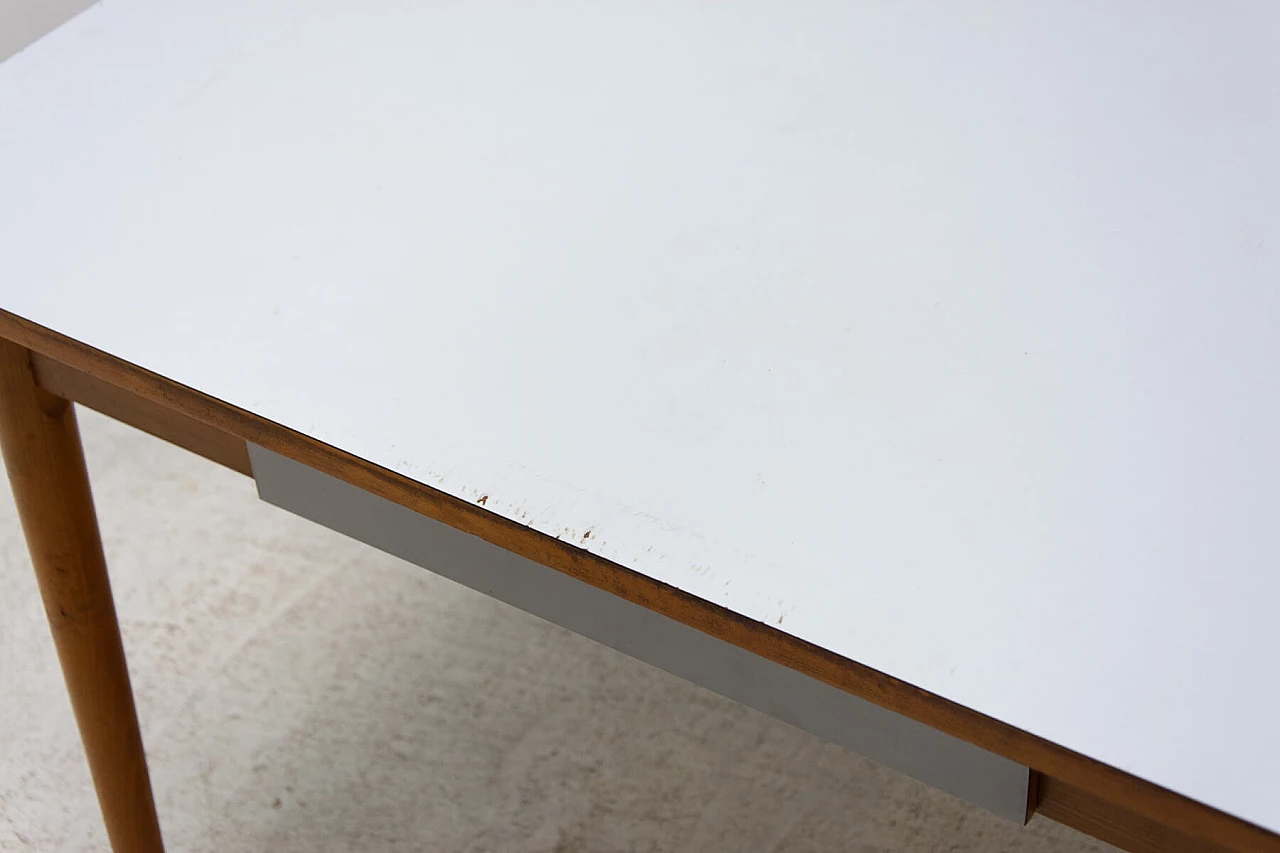 Formica and wood table, 1960s 1400339