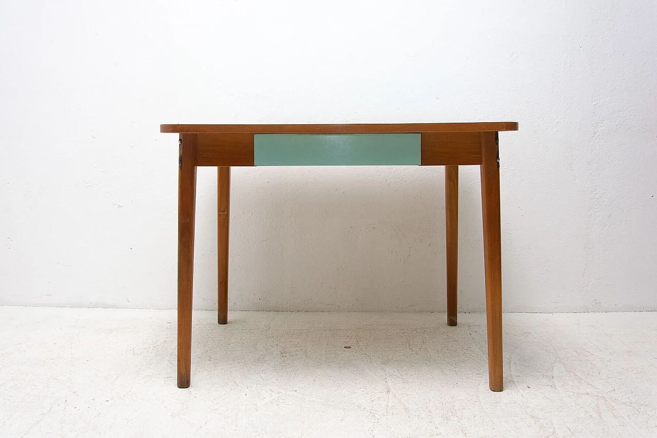 Formica and wood table, 1960s 1400342