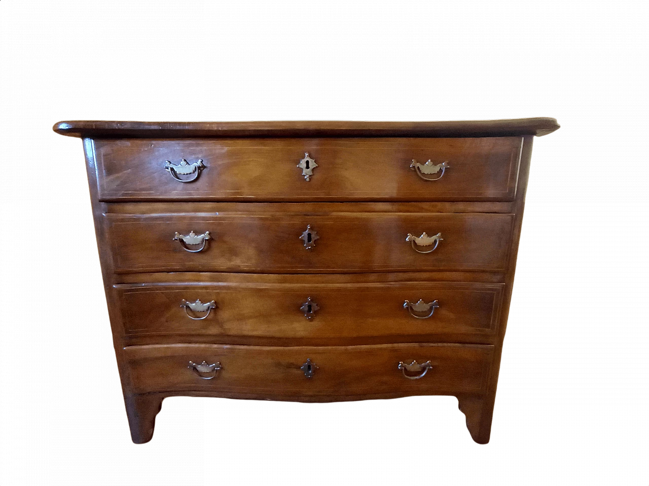 Cassettone piemontese in noce, '700 1400424