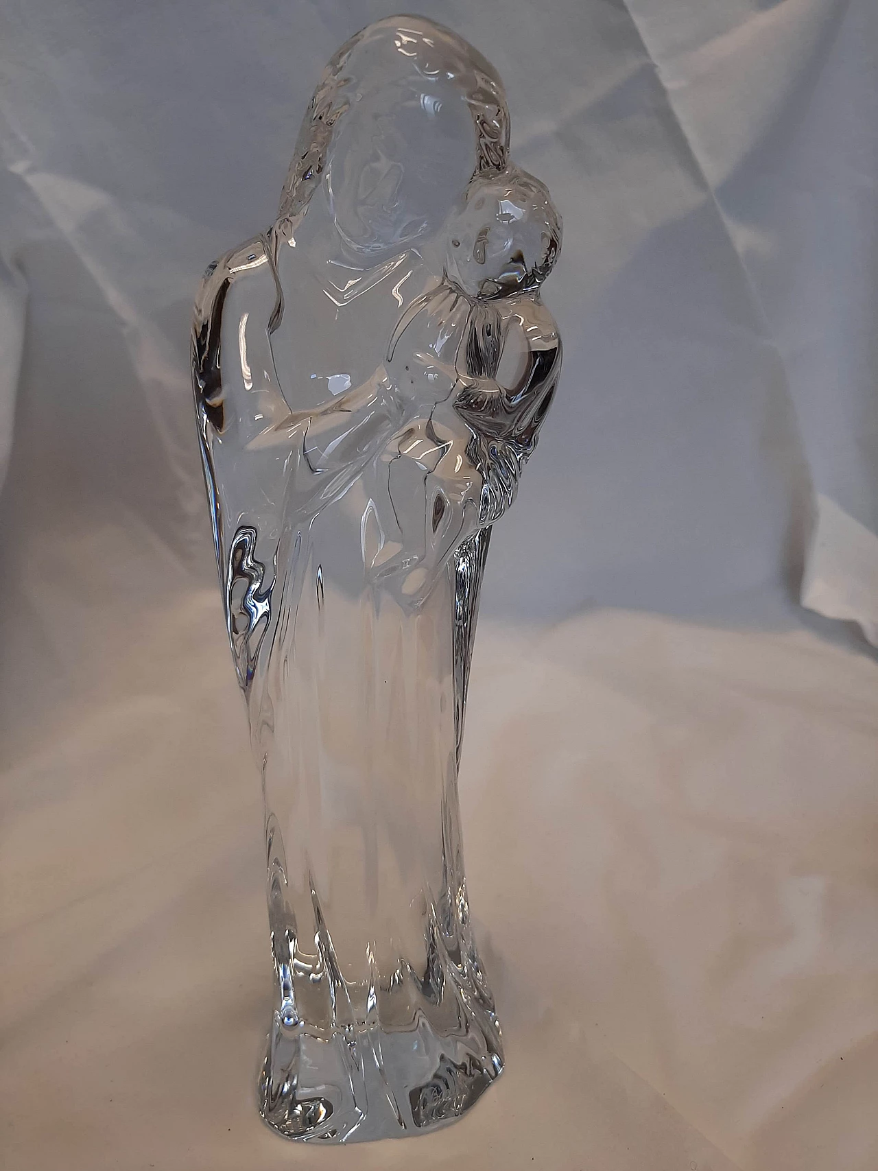 Madonna in Baccarat crystal, 80s 1400438