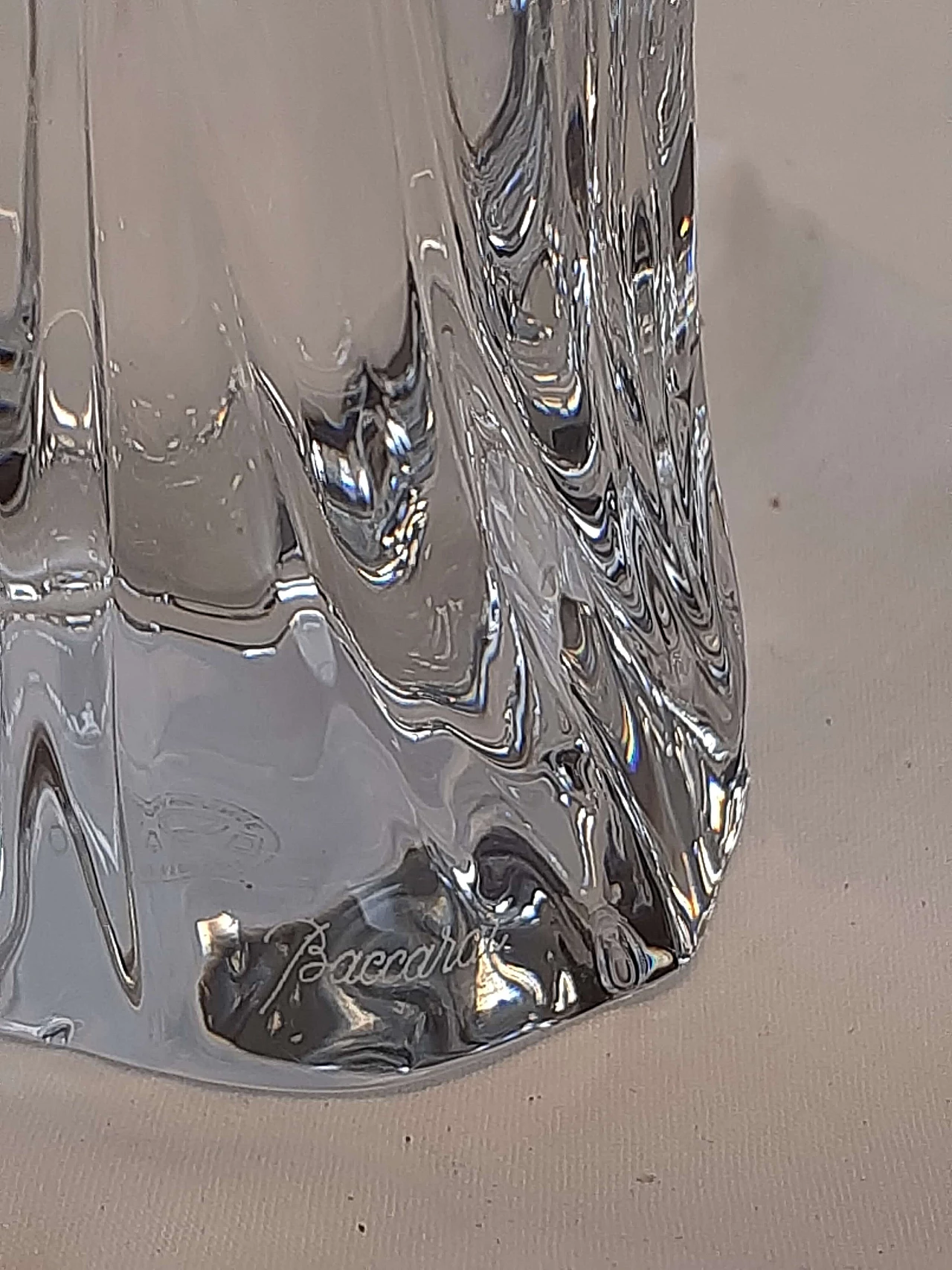 Madonna in Baccarat crystal, 80s 1400439