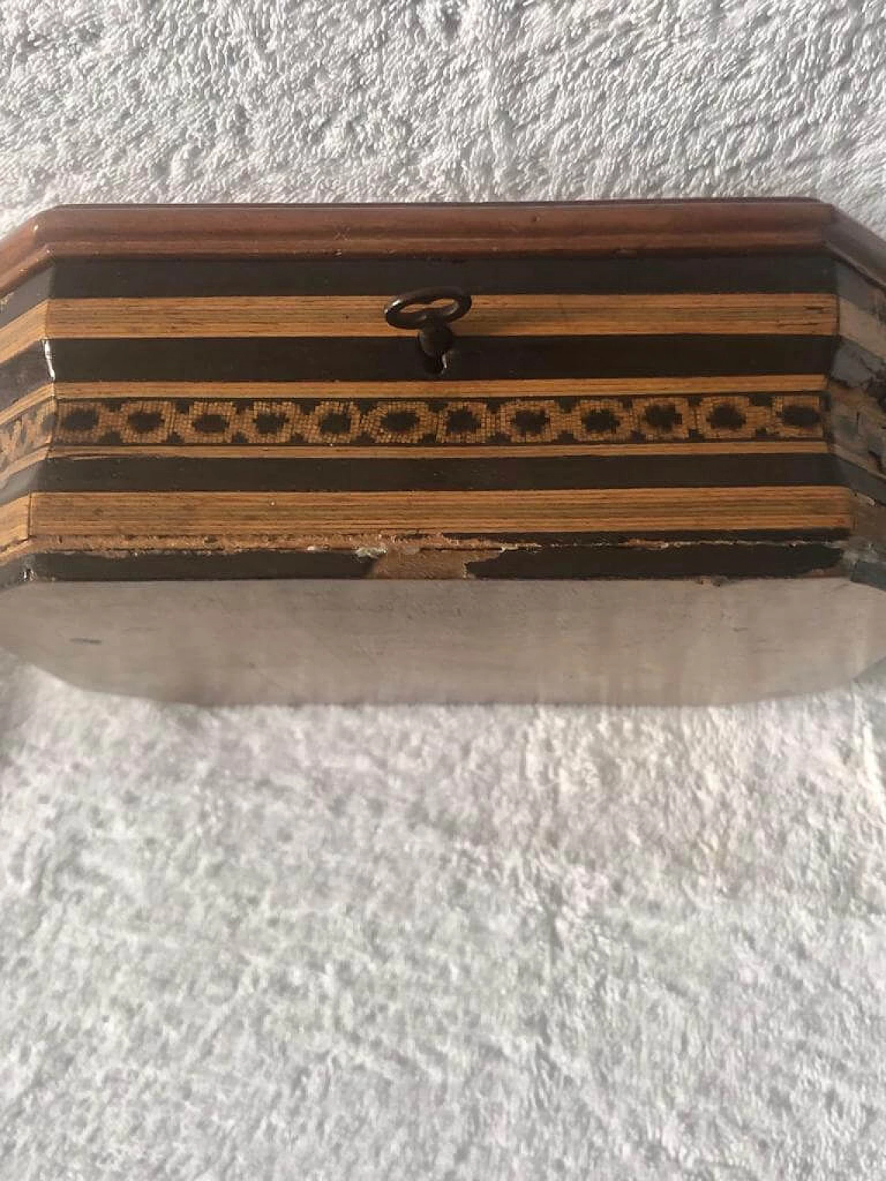 Sorrentine jewelry box in inlaid wood, 19th century 1400596