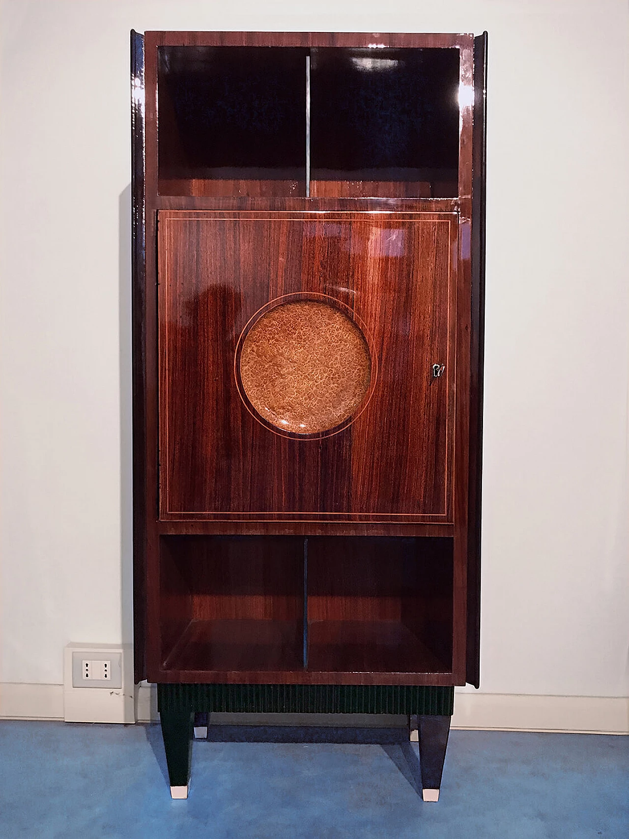 Italian sideboard with secretaire attributed to Paolo Buffa, 1950s 1401340