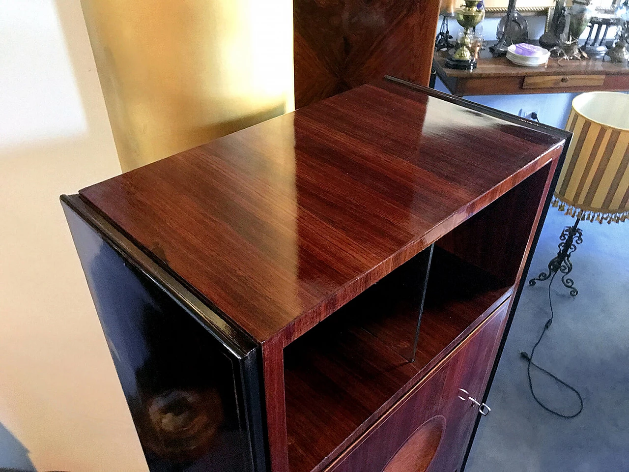 Italian sideboard with secretaire attributed to Paolo Buffa, 1950s 1401346