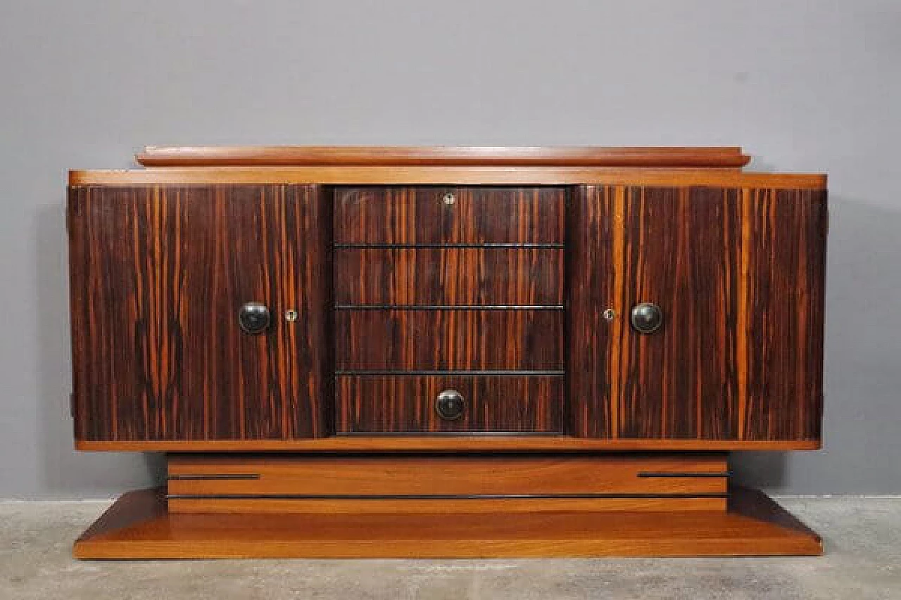 Pair of ebony sideboards, 1940s 1402941