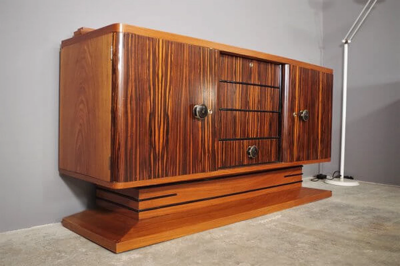 Pair of ebony sideboards, 1940s 1402942