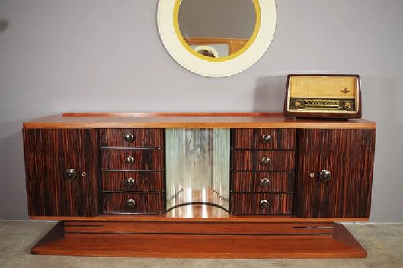 Pair of ebony sideboards, 1940s 1402949