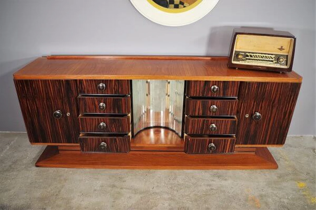 Pair of ebony sideboards, 1940s 1402950