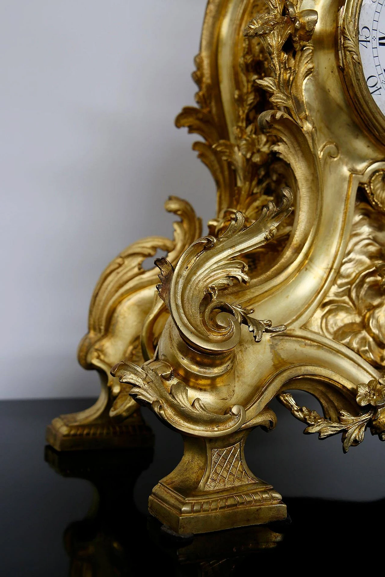 Samuel Marti three-piece clock attributed to Alfred Emmanuel Louis Beurdeley, 19th century 1403052