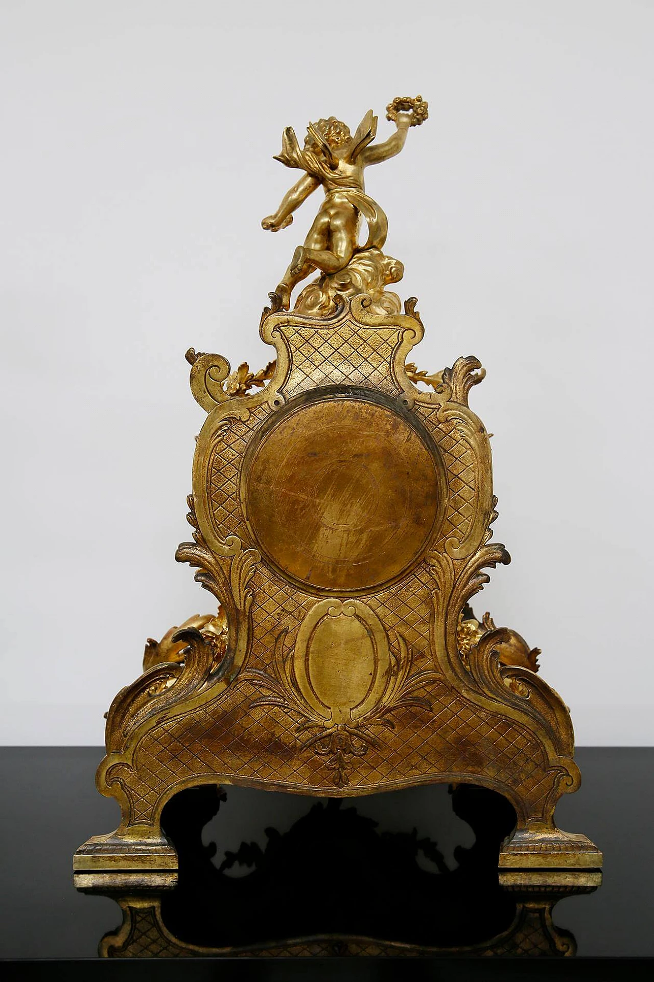Samuel Marti three-piece clock attributed to Alfred Emmanuel Louis Beurdeley, 19th century 1403055