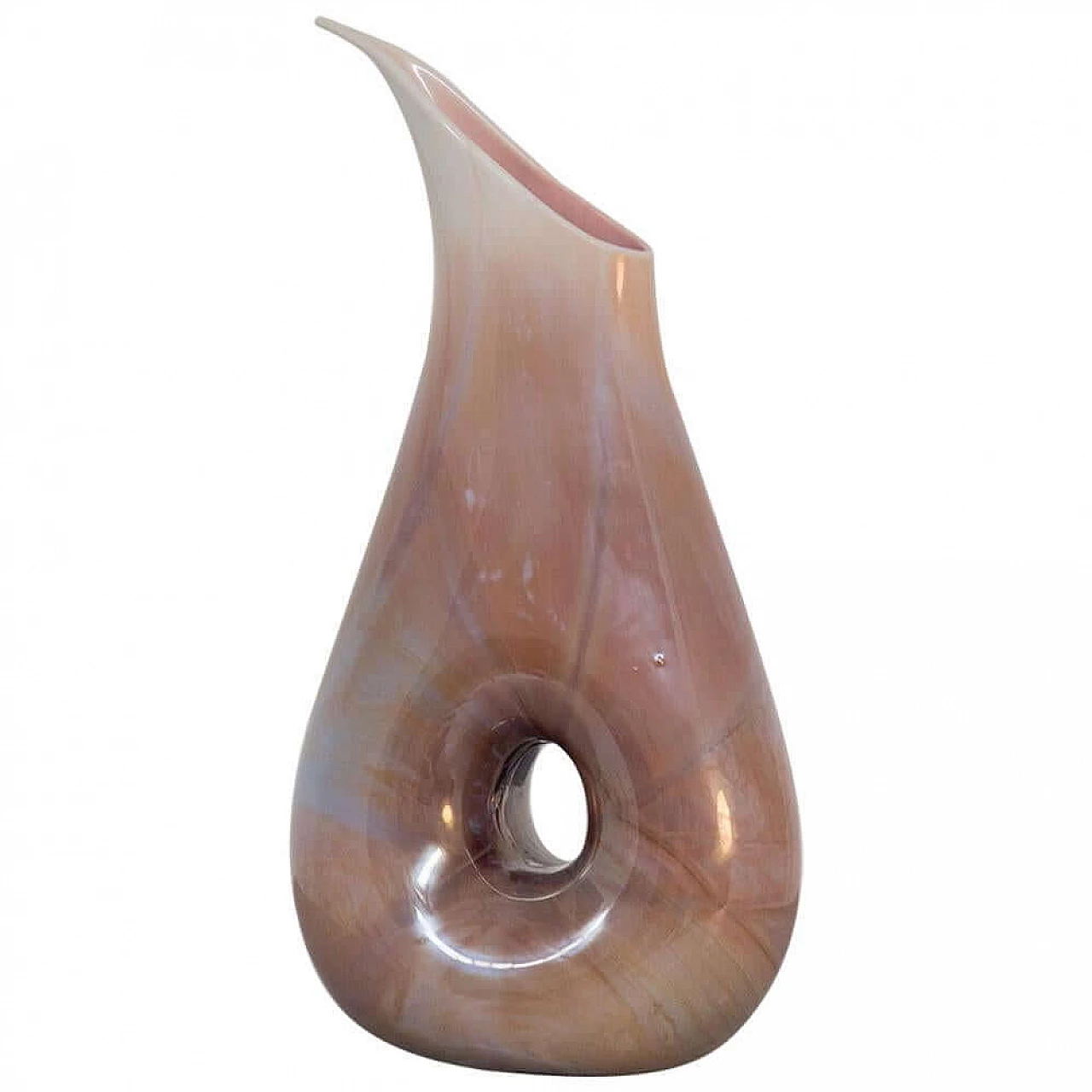 Chalcedony glass vase by Aureliano Toso attributed to Dino Martens, 1950s 1403139