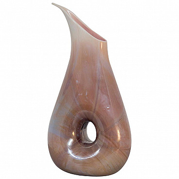 Chalcedony glass vase by Aureliano Toso attributed to Dino Martens, 1950s