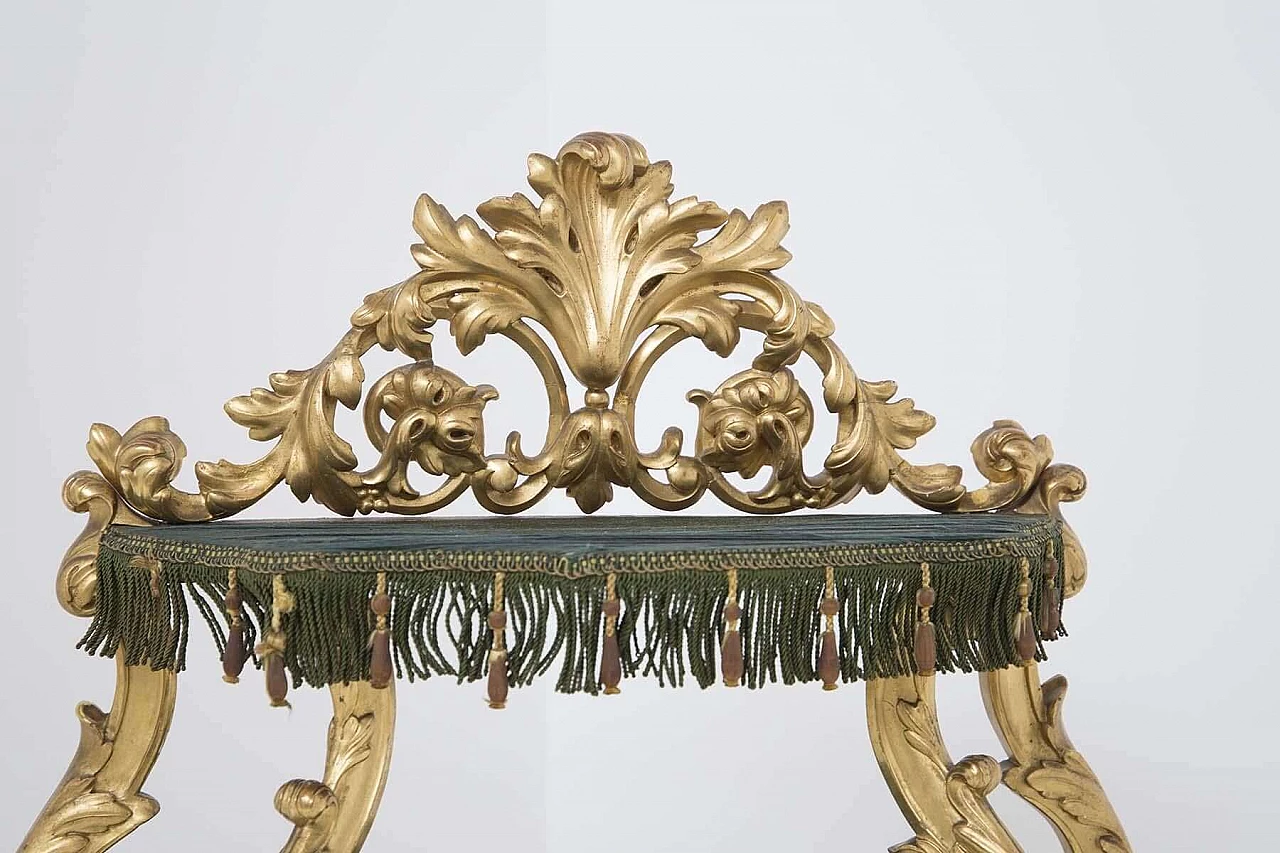 Painted wooden etagere in Venetian Baroque style, 19th century 1403402