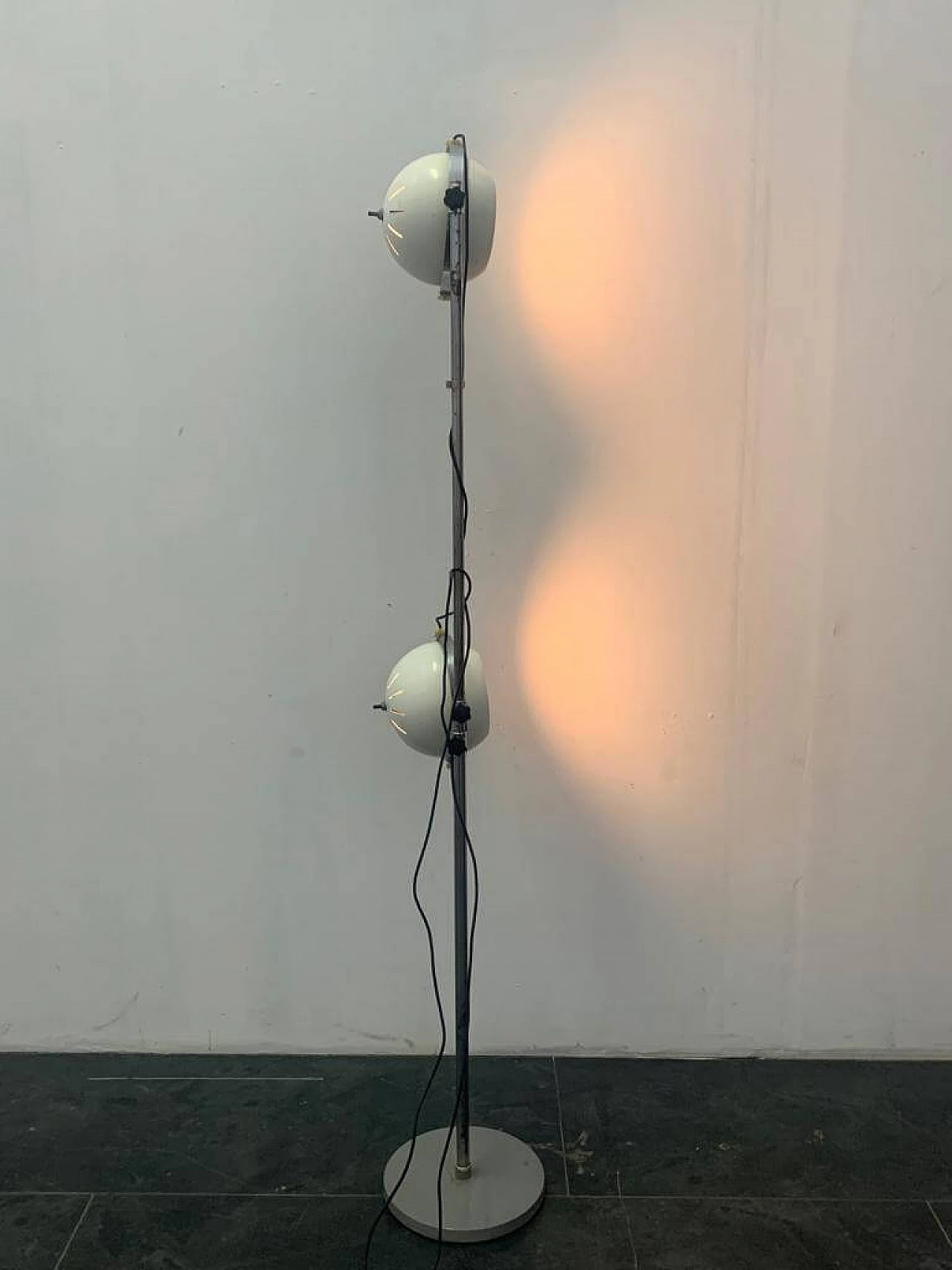 Adjustable metal floor lamp, 60s 1403881