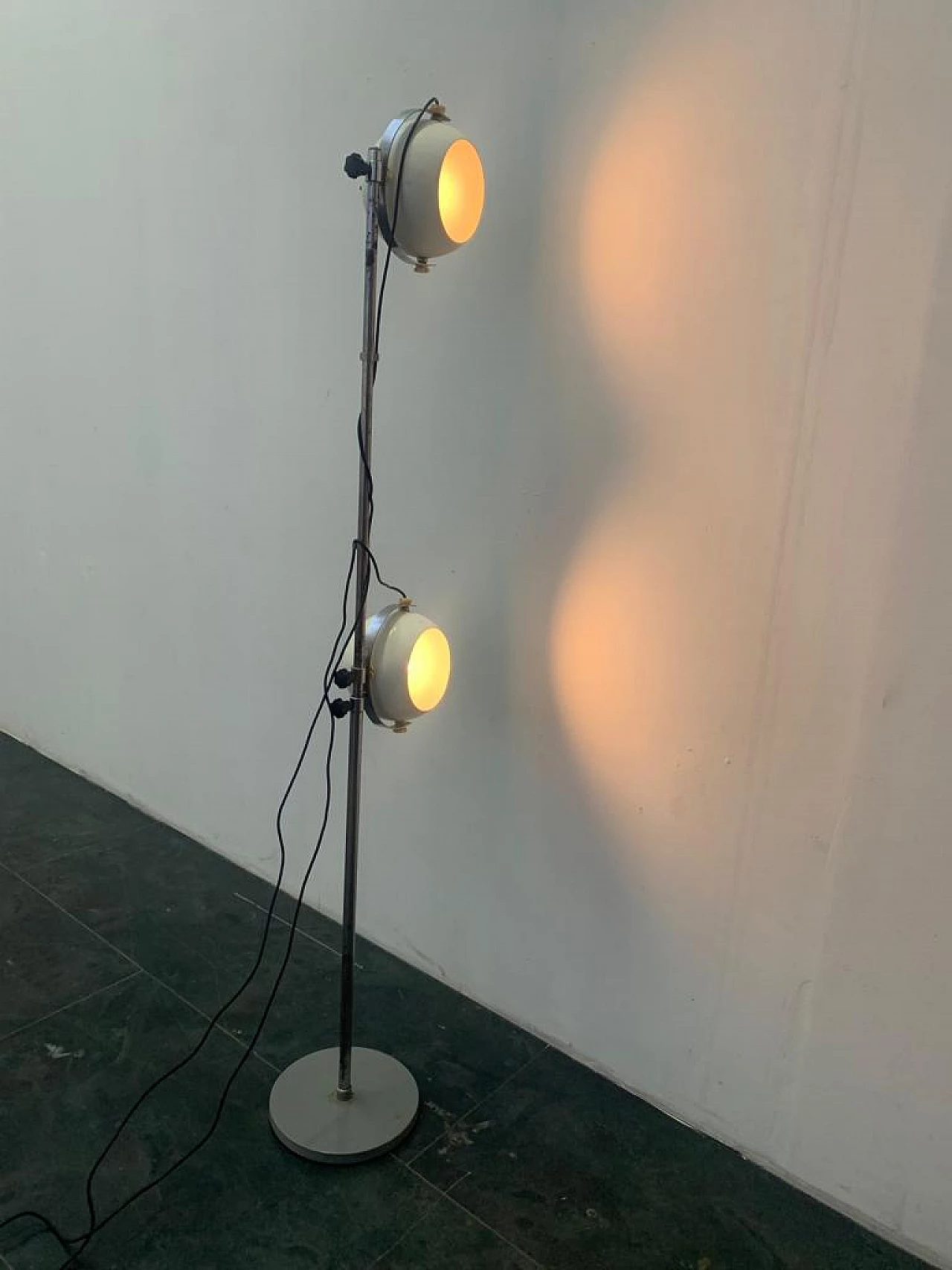Adjustable metal floor lamp, 60s 1403882