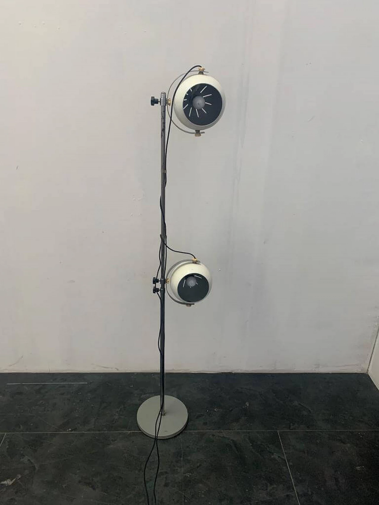 Adjustable metal floor lamp, 60s 1403883