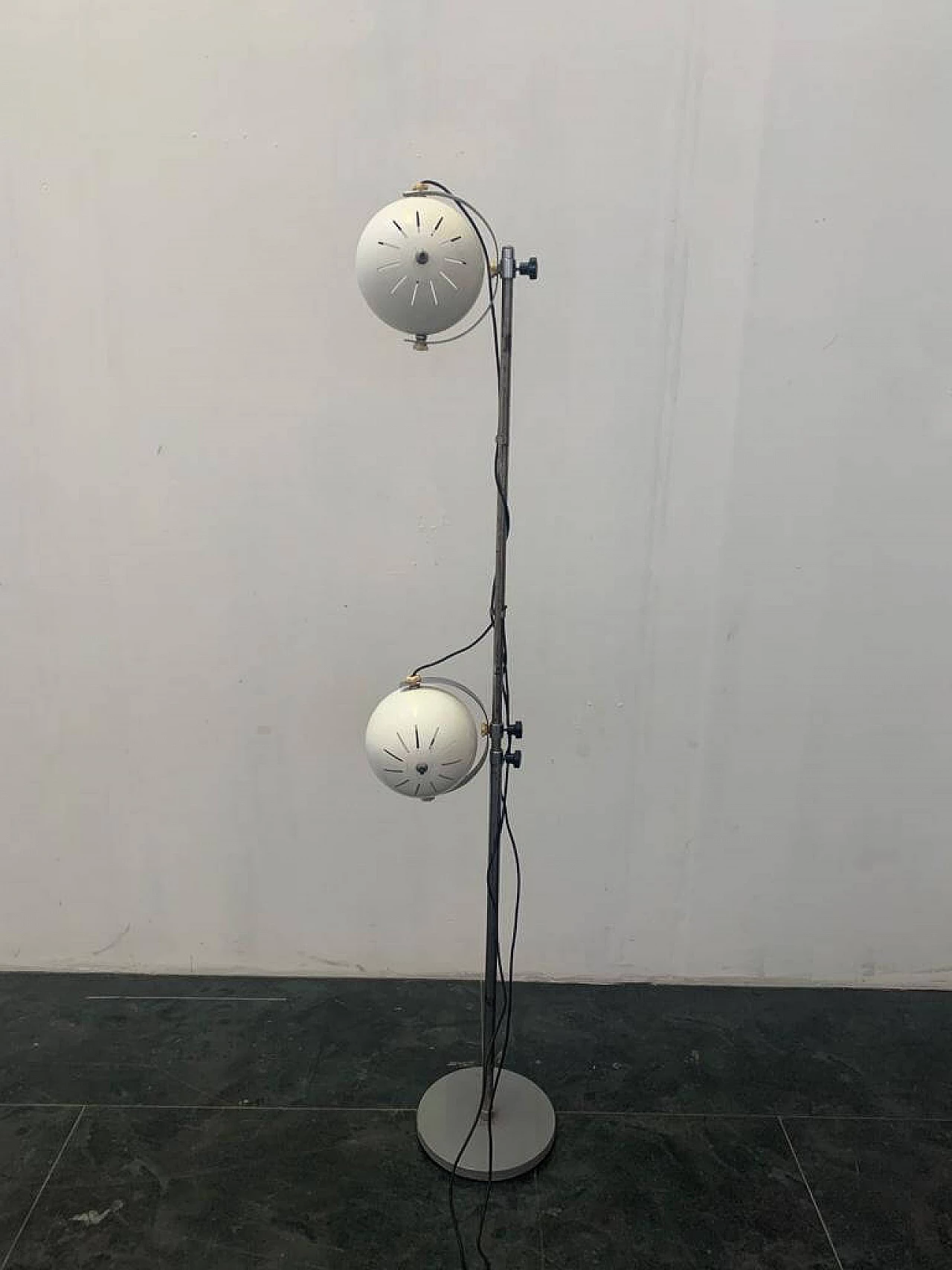 Adjustable metal floor lamp, 60s 1403884