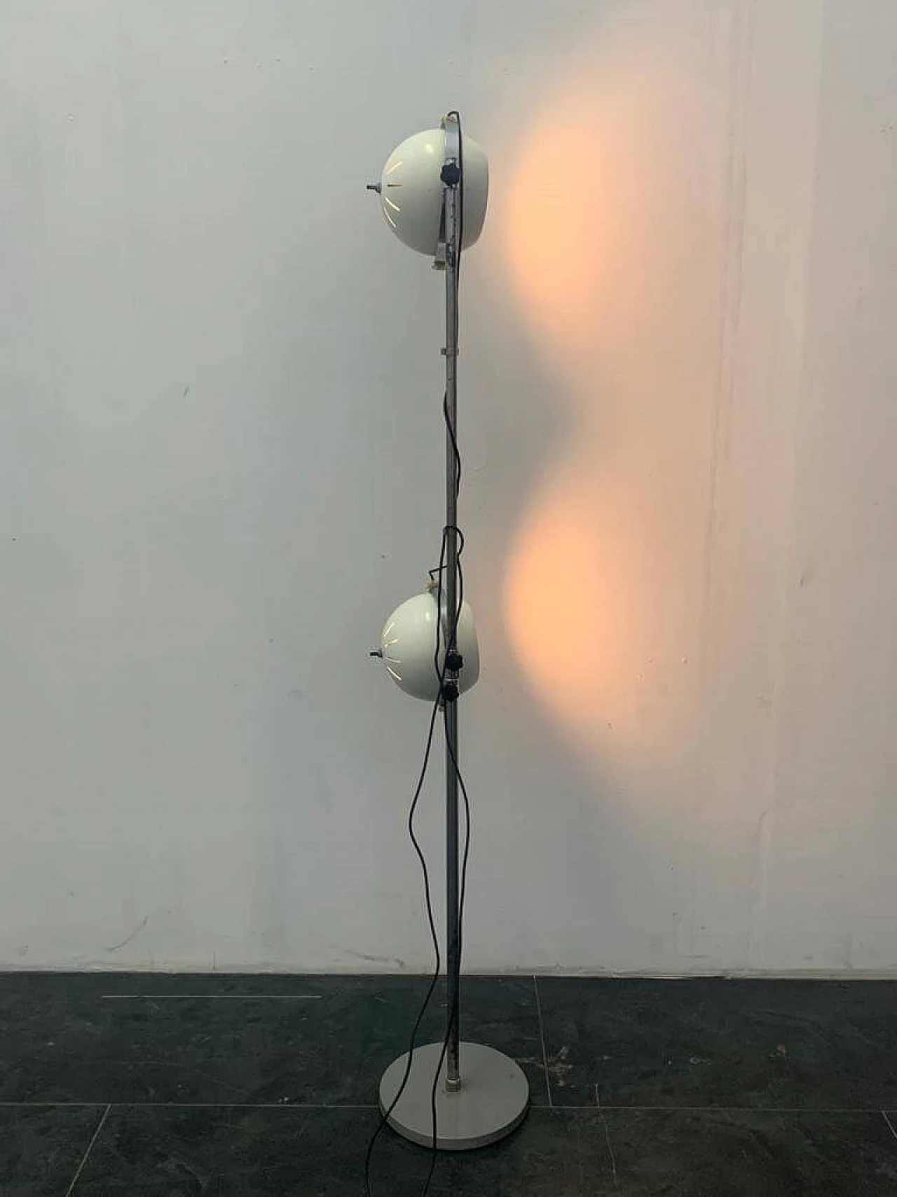 Adjustable metal floor lamp, 60s 1403890