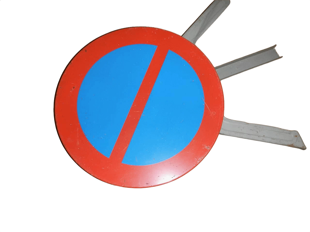 No parking sign with easel, 1960s 1404002