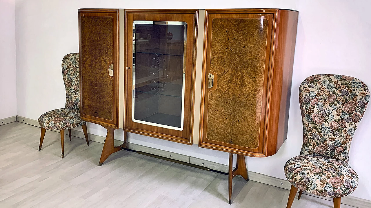 Birch-root sideboard by Vittorio Dassi, 1950s 1404369