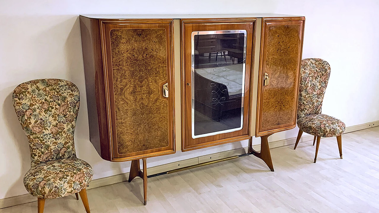 Birch-root sideboard by Vittorio Dassi, 1950s 1404377