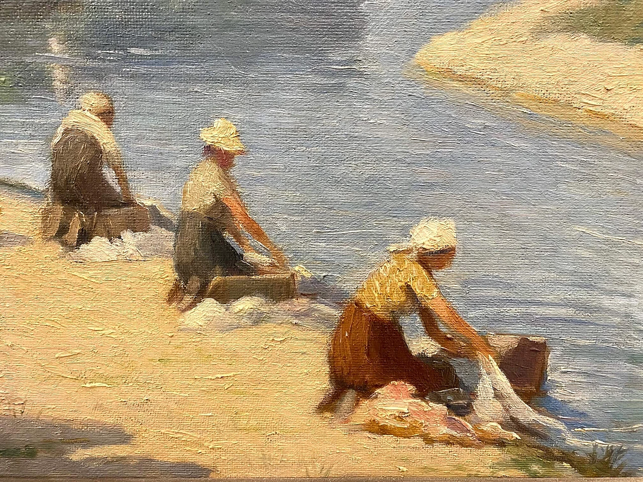 Dipinto di Giulio Vanzaghi, anni '60 1404381