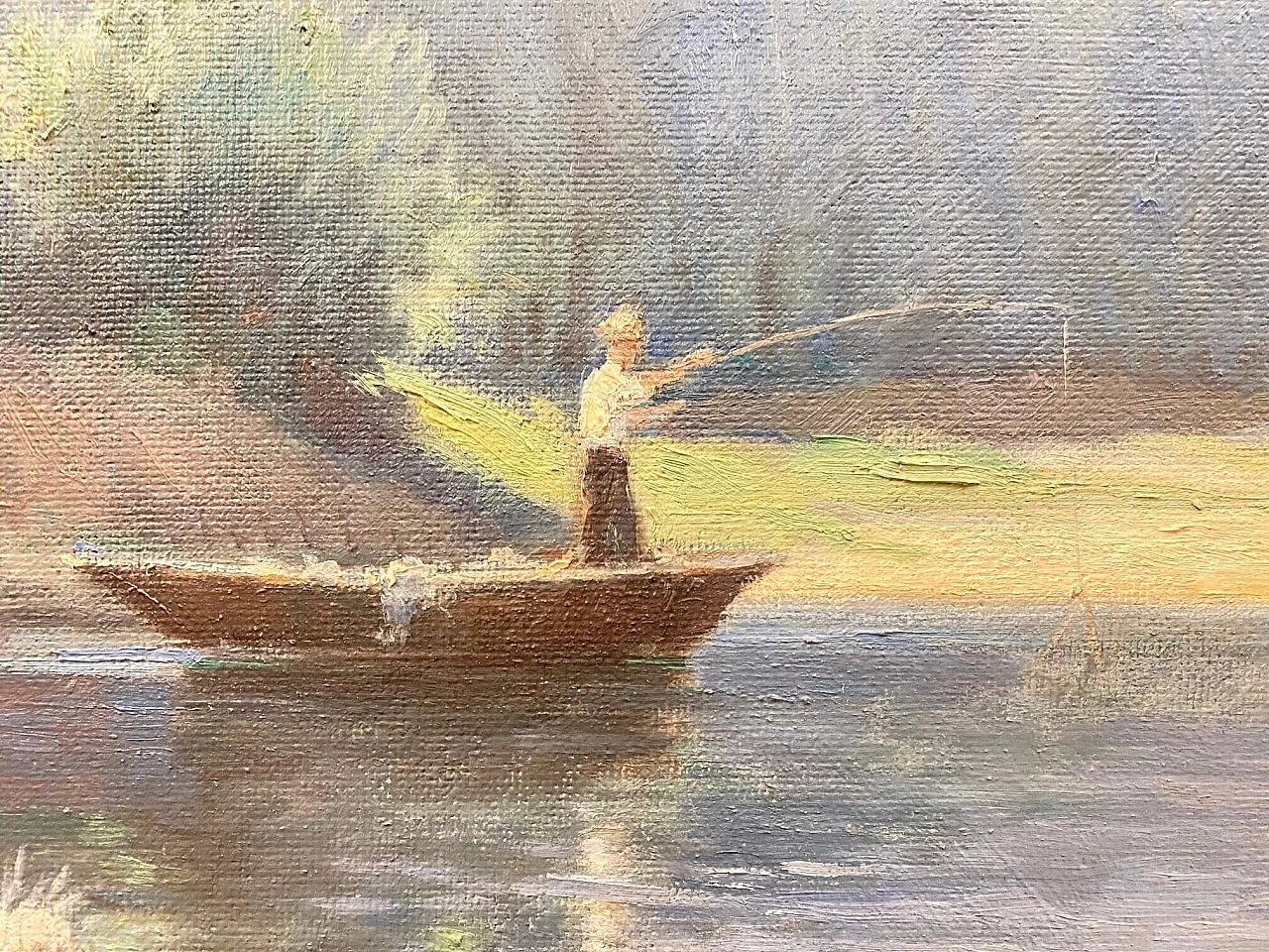 Dipinto di Giulio Vanzaghi, anni '60 1404396