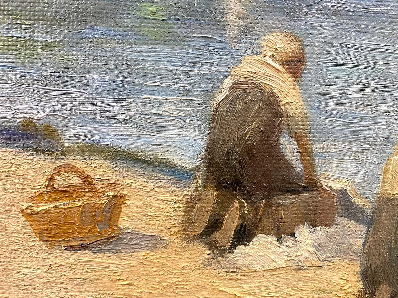 Dipinto di Giulio Vanzaghi, anni '60 1404403