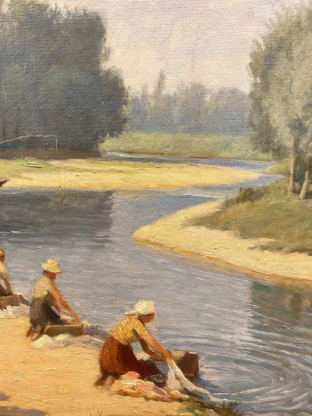 Dipinto di Giulio Vanzaghi, anni '60 1404421