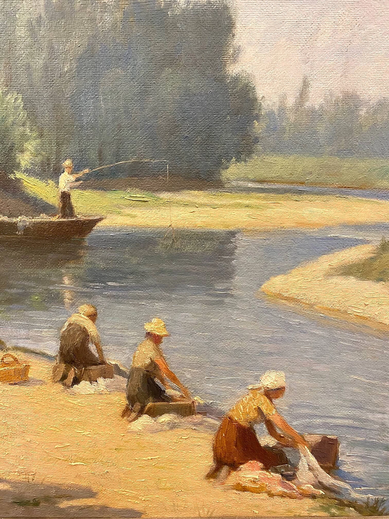 Dipinto di Giulio Vanzaghi, anni '60 1404422