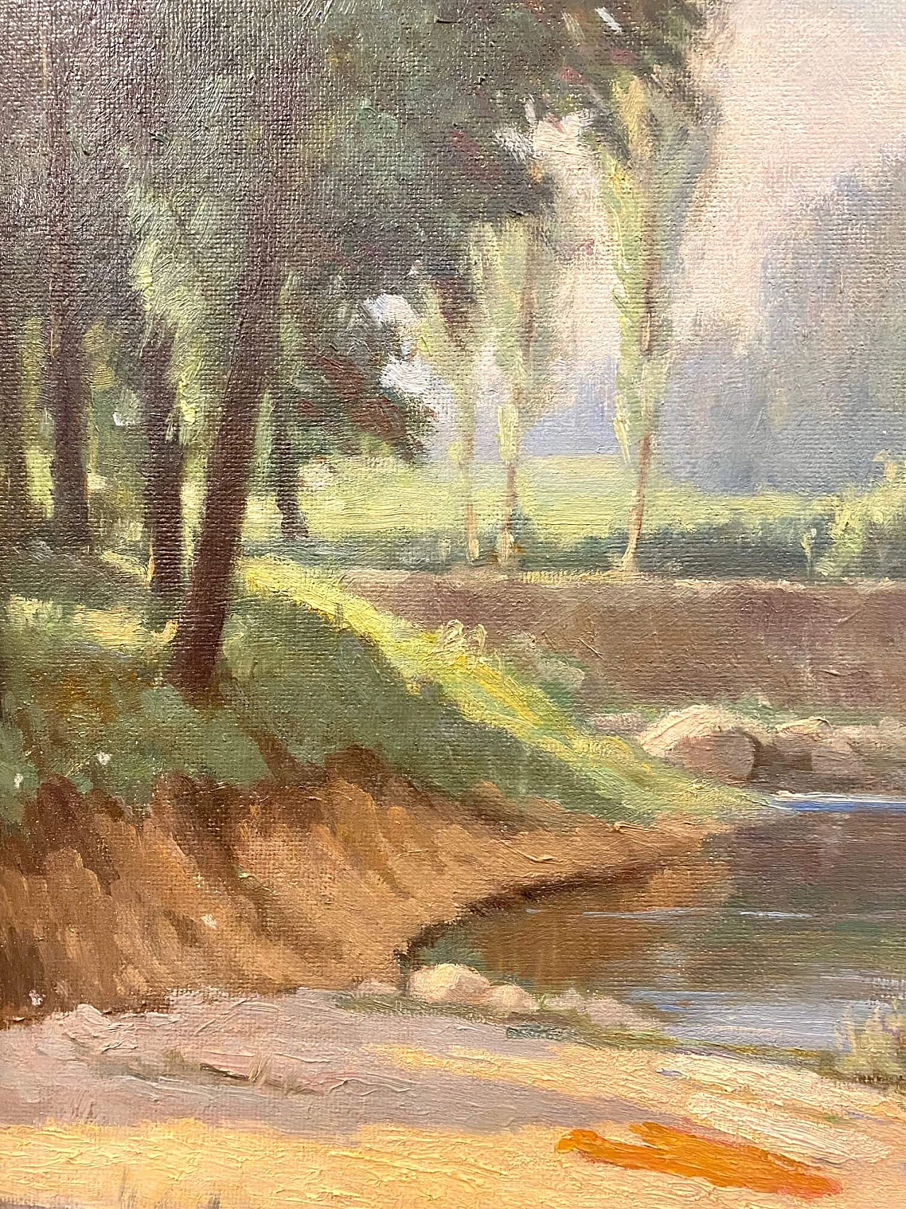 Dipinto di Giulio Vanzaghi, anni '60 1404423