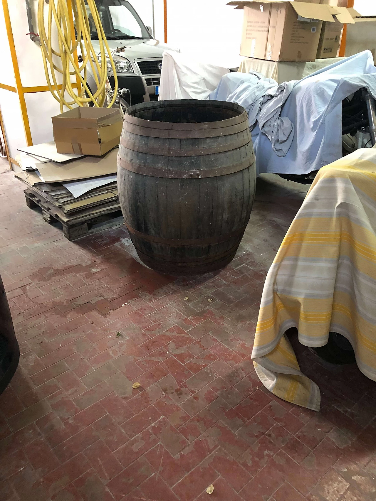 Wooden barrel, 1950s 1405823