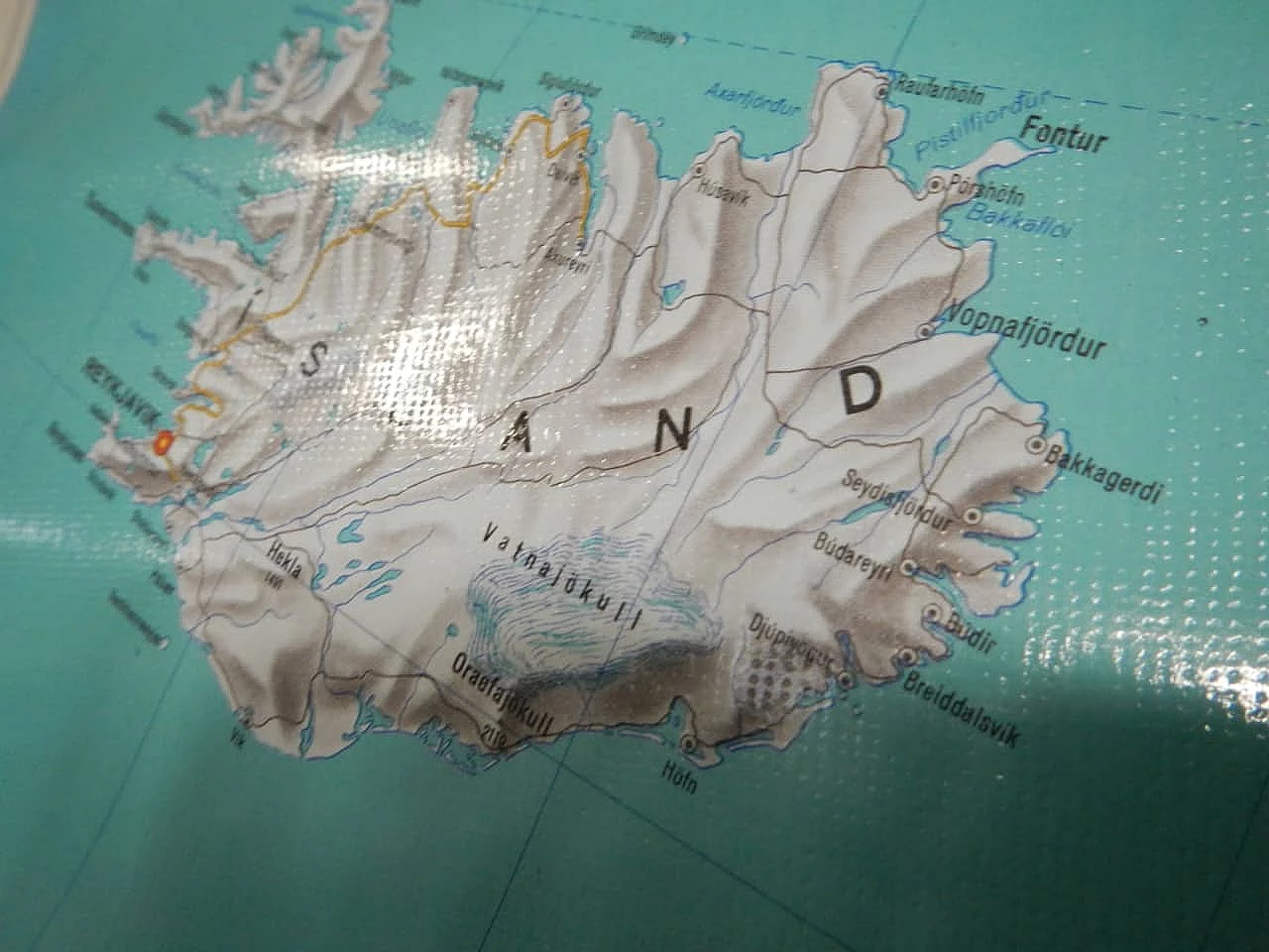 Road map of Europe, 1980s 1406205