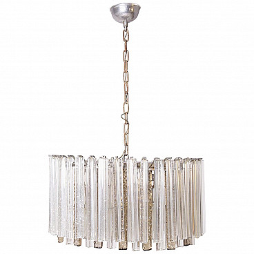 Venini Murano glass chandelier, 1950s