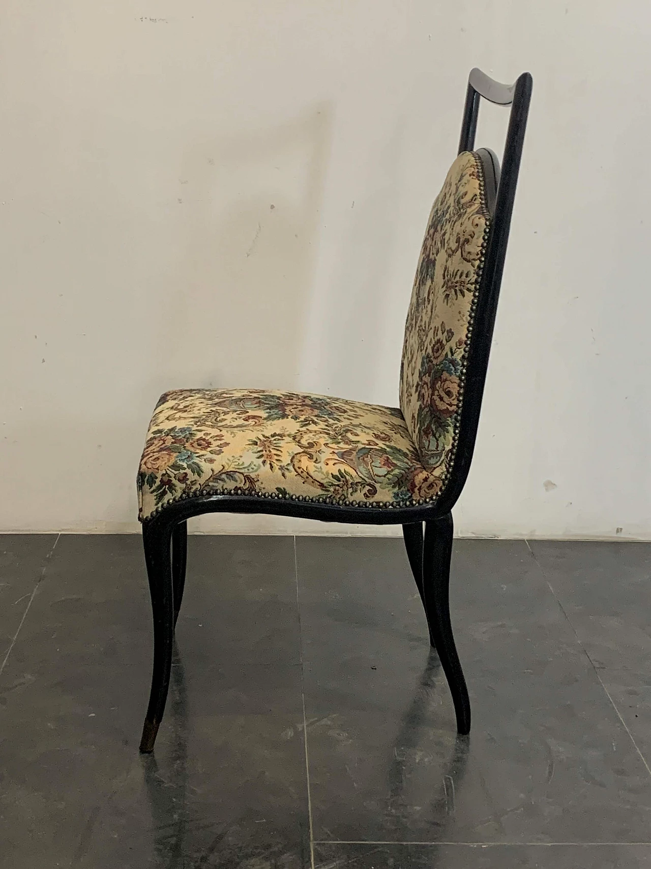 8 Rosewood chairs with ebony profiles, 1950s 1406257