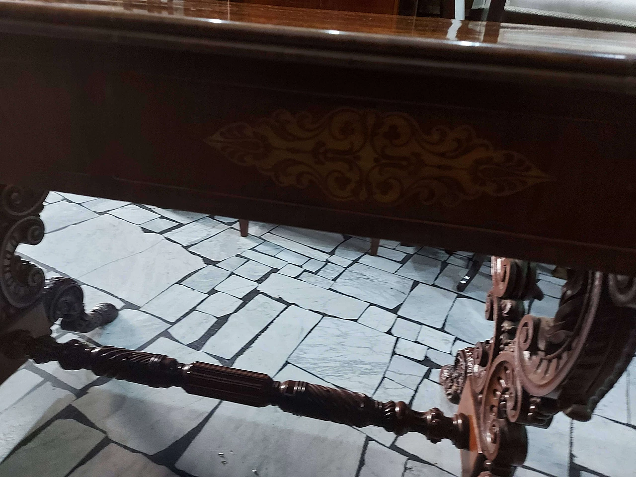 Louis-Philippe style rosewood desk, 19th century 1406360