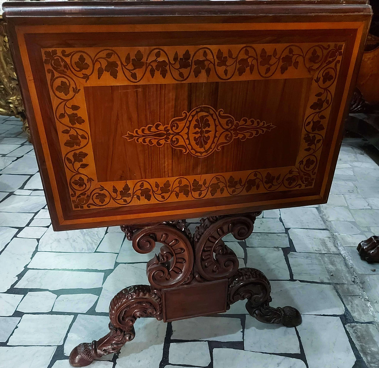 Louis-Philippe style rosewood desk, 19th century 1406363