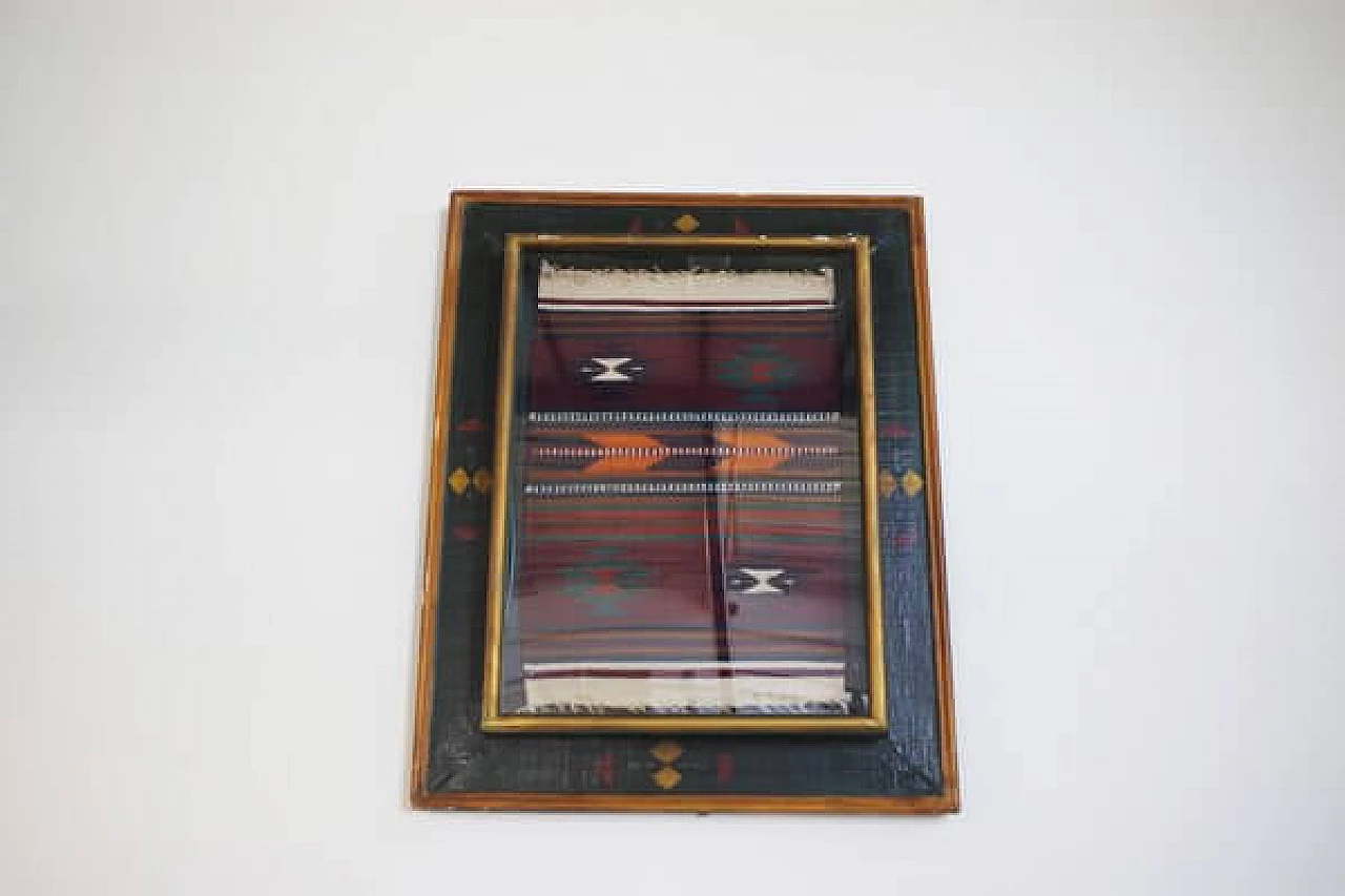 Quadro messicano in legno, anni '90 1406520