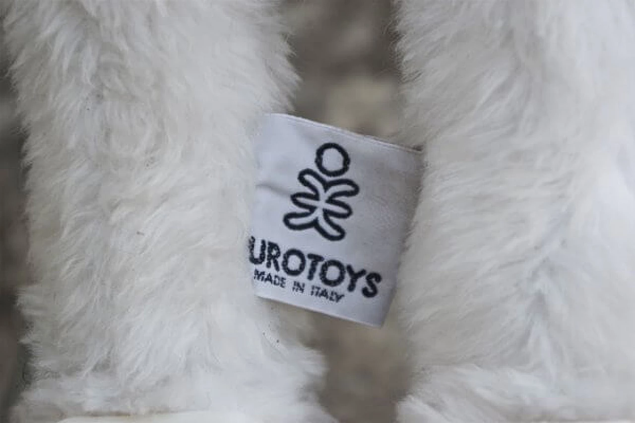 Cavallo a dondolo italiano Eurotoys in legno e plastica, anni '70 1406546