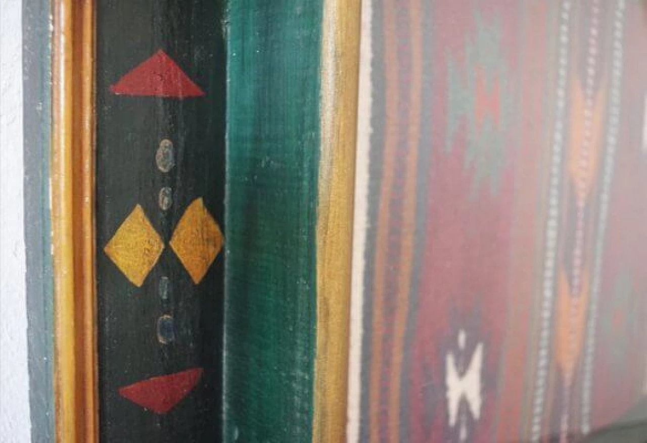 Quadro messicano in legno, anni '90 1406549