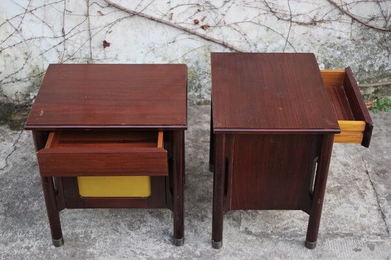 Pair of rosewood bedside tables, 1970s 1406554